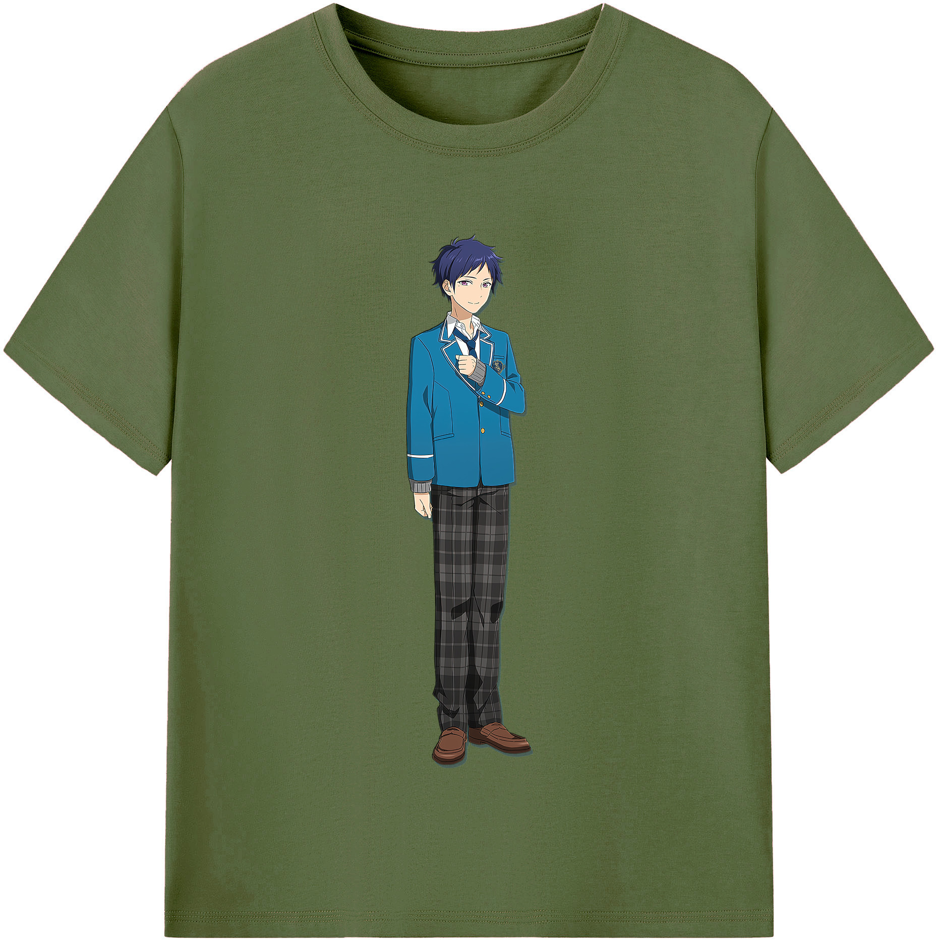 （画像用） あんさんぶるスターズ! Ensemble Stars 綿100％半袖Tシャツ（フロントプリント）